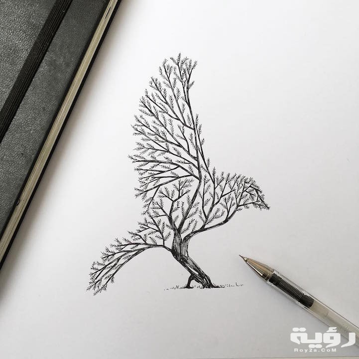 صور رسومات بالرصاص سهلة للمبتدئين 2021