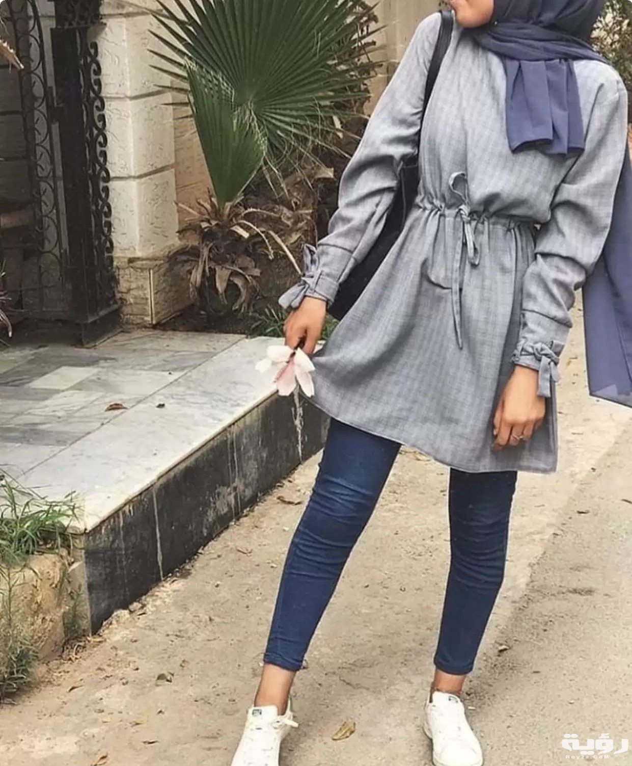 صور بلوزات طويلة 2026 تفصيل تونيكات للمحجبات شيك