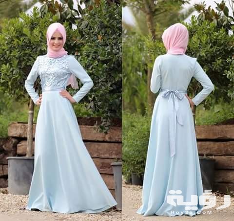 اجمل صور كتب الكتاب ازياء محجبات 2