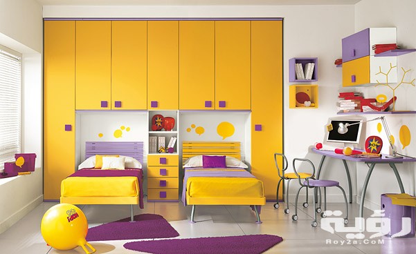 بالصور احدث ديكورات غرف نوم اطفال بتصميمات جديدة و تشطيبات خياليه 30