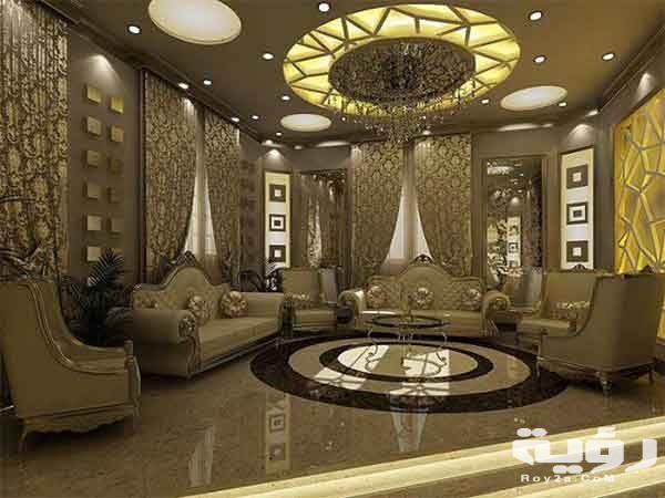 ديكورات جبسون بورد حديثة للريسبشن