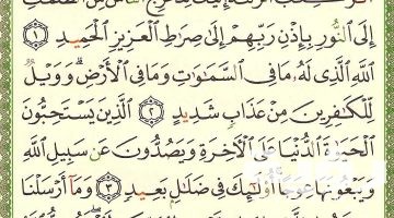 تفسير رؤية سورة إبراهيم في المنام