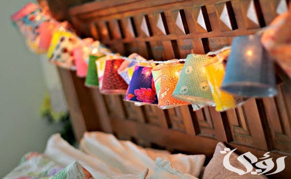صور طريقة عمل زينة رمضان في المنزل