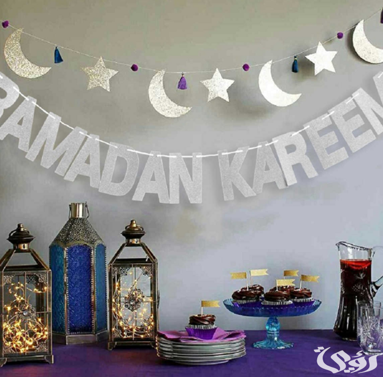 صور طريقة عمل زينة رمضان في المنزل