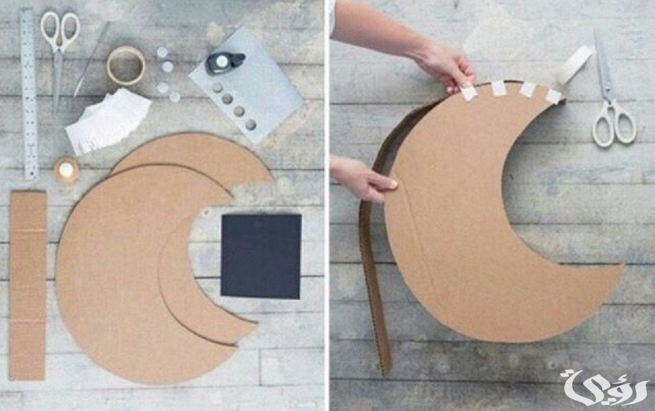 صور طريقة عمل زينة رمضان في المنزل