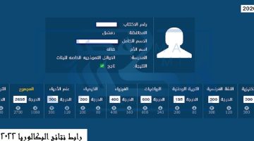 نتائج البكالوريا في سوريا حسب الاسم