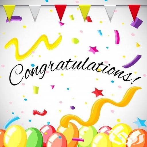 ما هو الرد على congratulations