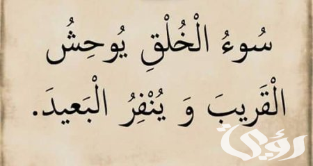 بحث عن قوم النفس بالأخلاق تستقم