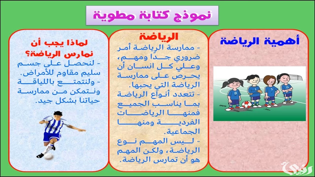 نموذج كتابة مطوية