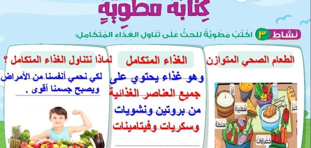 نموذج كتابة مطوية جاهز 1 نموذج كتابة مطوية
