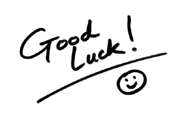 الرد على كلمة  good luck