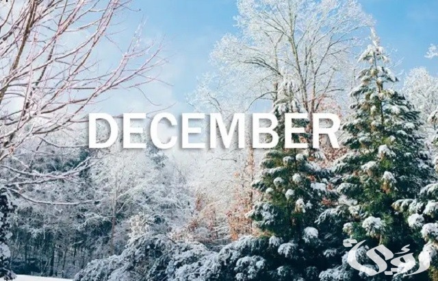ديسمبر شهر كم بالميلادي والهجري 2026 December