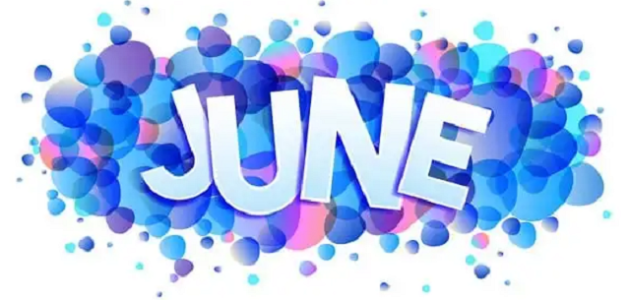 شهر يونيو أي شهر بالأرقام June الترتيب الكام 1 شهر يونيو أي شهر بالأرقام June الترتيب الكام