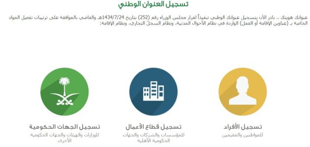 كيف أسوي عنوان وطني من الجوال السعودية 1 كيف أسوي عنوان وطني من الجوال السعودية