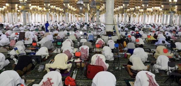 استعداد للصلاة في المدينة... الاستعلام عن حالة إشغال المصليات في المسجد النبوي 2026 1 “رئاسة الحرمين” تُوضح كيفية الاستعلام عن حالة اشغال المصليات في المسجد النبوي بالعشر الأواخر