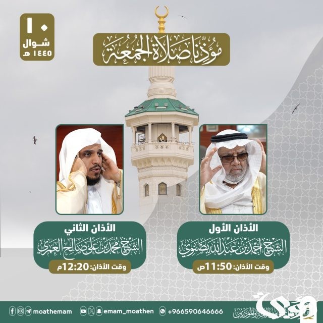 جدول ائمة المسجد الحرام هذا الاسبوع