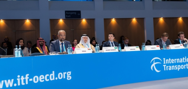 "وزير النقل" يؤكد فوز السعودية بعضوية منتدى النقل الدولي ITF 1 المملكة تفوز بعضوية منتدى النقل الدولي ITF.. تأكيدًا لالتزامها بمعالجة التحديات بحلول مبتكرة