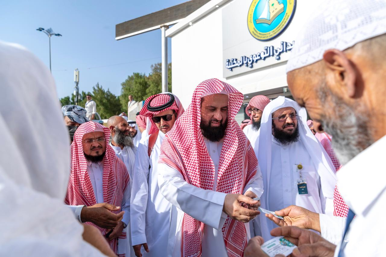 عاجل: افتتاح المركز الميداني التوعوي بمكتبة مكة المكرمة