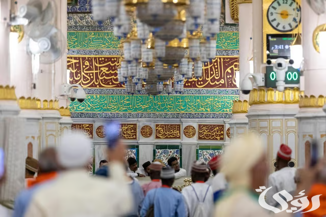 وكالة المسجد النبوي تكثّف التوعية الميدانية لتعزيز تجربة ضيوف الرحمن بعد مناسك الحج وكالة المسجد النبوي تكثّف التوعية الميدانية لتعزيز تجربة ضيوف الرحمن بعد مناسك الحج