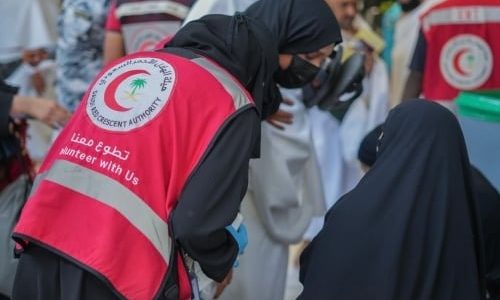 «التخصصات الصحية» تطلق برنامج تطوع في الحج للممارسين الصحيين 1 «التخصصات الصحية» تطلق برنامج أساسيات التطوع في الحج للممارسين الصحيين