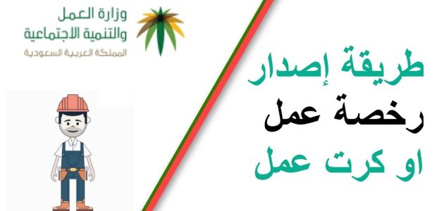 "الموارد البشرية" خطوات إصدار رخصة عمل 100 ريال 1 خطوات إصدار رخصة عمل 100 ريال