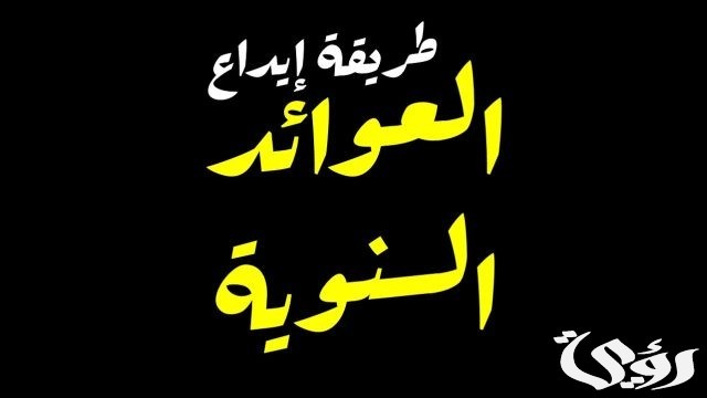 نموذج 47 العوائد السنوية نموذج 47 العوائد السنوية