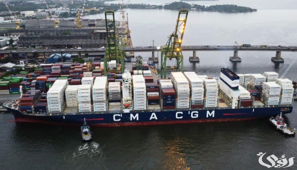 شركة CMA-CGM تعلن زيادة رسوم الشحن على الحاويات من الهند لمناطق البحر المتوسط وشمال أوروبا 5 شركة CMA-CGM تعلن زيادة رسوم الشحن على الحاويات من الهند لمناطق البحر المتوسط وشمال أوروبا