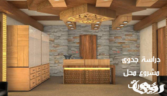 دراسة جدوى مشروع محل ديكورات