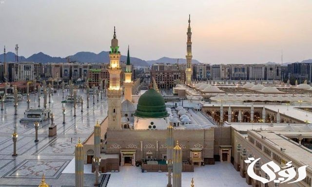 المسجد النبوي يستقبل281 مليون مصلٍ خلال العام الماضي