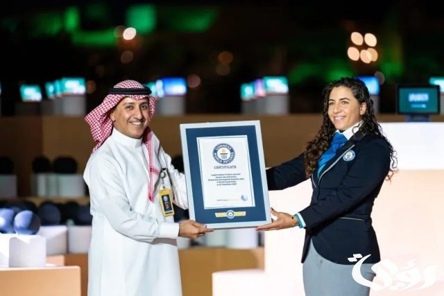 العرض الأضخم في الدرعية يسجل رقم قياسي جديد في موسوعة جينيس العرض الأضخم في الدرعية يسجل رقم قياسي جديد في موسوعة جينيس