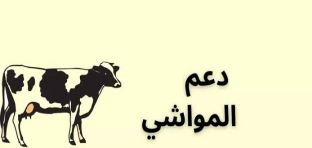 موعد صرف دعم المواشي لكل شهر وخطوات تقديم طلب الحصول عليه 1 موعد صرف دعم المواشي لكل شهر وطريقة تقديم طلب الحصول عليه