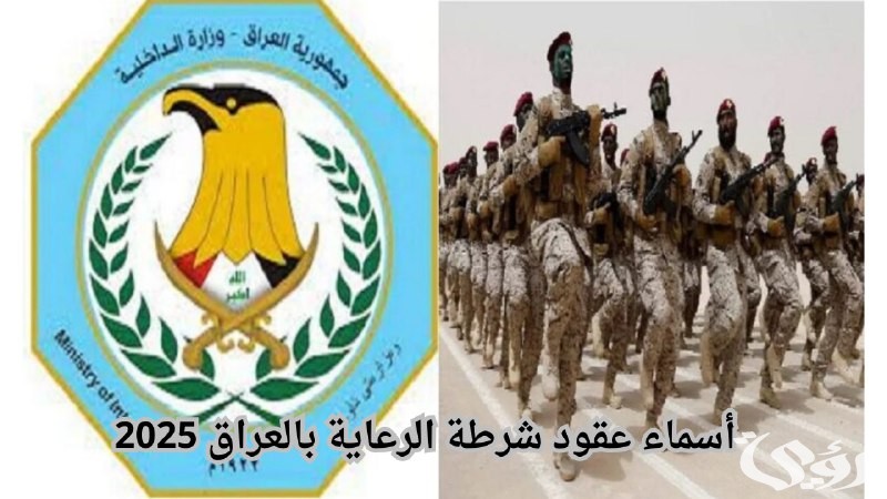 الاستعلام عن أسماء عقود شرطة الرعاية بالعراق 2026 عبر molsa.gov.iq