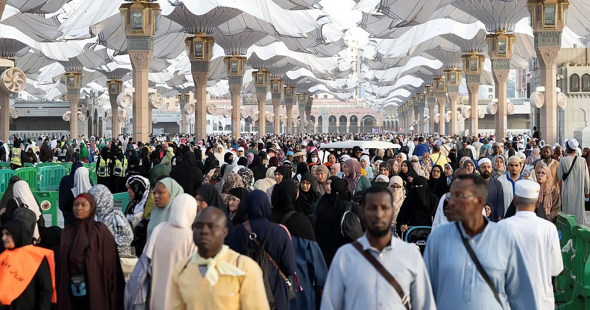 12 مليون مصلٍّ يتوافدون إلى المسجد النبوي قبل موسم الحج: أجواء روحانية مميزة 5 12 مليون مصلٍّ يتوافدون إلى المسجد النبوي قبل موسم الحج: أجواء روحانية مميزة