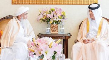 <p><strong>"سعود بن صقر وسلطان البهرة: تعزيز قيم التسامح الديني في المجتمع"</strong></p>
