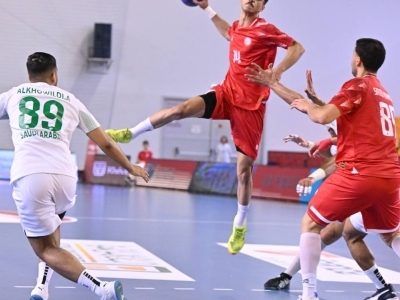 <p><strong>"منتخبنا الوطني يحقق انتصارًا تاريخيًا على السعودية ويتأهل للدور الثاني في بطولة العالم لكرة اليد!"</strong></p> 1 "منتخبنا الوطني يحقق انتصارًا تاريخيًا على السعودية ويتأهل للدور الثاني في بطولة العالم لكرة اليد!"
