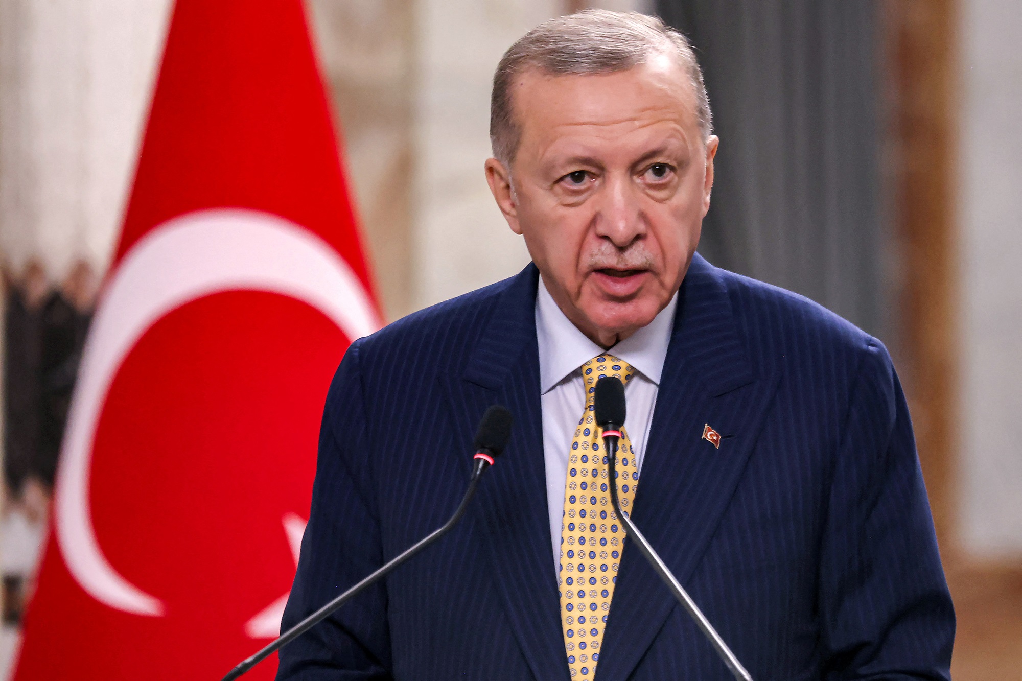 أردوغان: جهود السعودية لإيجاد حل للقضية الفلسطينية تبشر بالخير ونتمنى لها النجاح