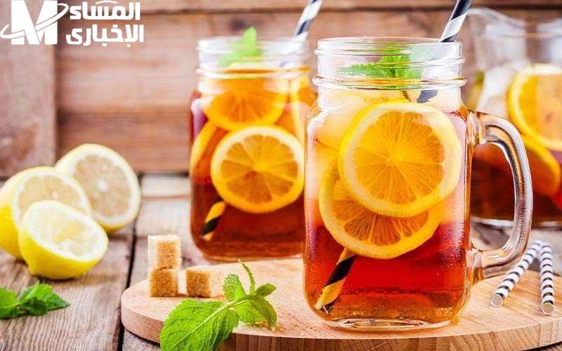 استمتع بصيف منعش: شاي مثلج بالعسل والنعناع لانتعاش فوري! 1 استمتع بصيف منعش: شاي مثلج بالعسل والنعناع لانتعاش فوري!