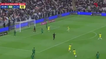 تغطية حصرية: أحداث مباراة السعودية وأستراليا في تصفيات كأس العالم تنتهي بالتعادل 1-1