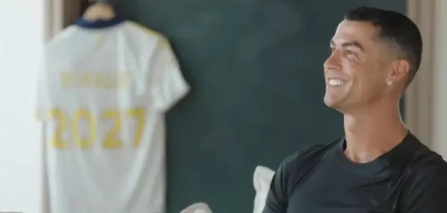 حصريًا: كريستيانو رونالدو يكشف عن إيمانه القوي بمشروع النصر في فيديو مثير! 1 حصريًا: كريستيانو رونالدو يكشف عن إيمانه القوي بمشروع النصر في فيديو مثير!