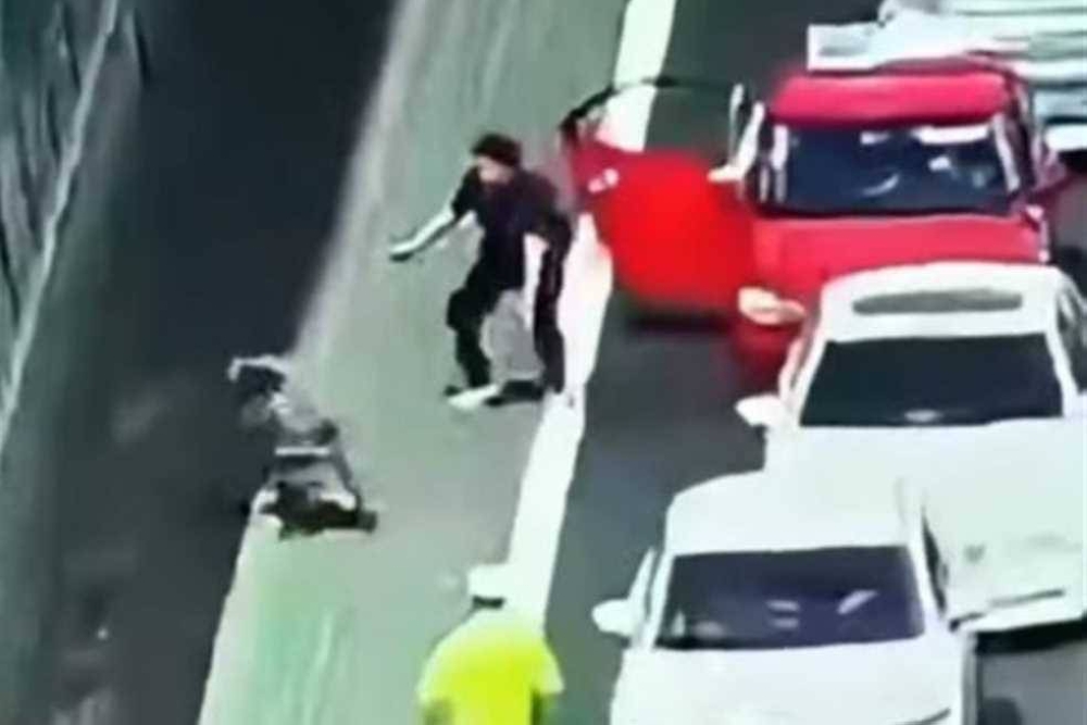 خروف شارد يسبب ازدحامًا مروريًا في الصين لمدة 40 دقيقة - تفاصيل الحادث الطريف 1 خروف شارد يسبب ازدحامًا مروريًا في الصين لمدة 40 دقيقة - تفاصيل الحادث الطريف