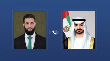 رئيس الدولة يتلقى تهاني عيد الأضحى من الرئيس السوري في اتصال هاتفي مميز