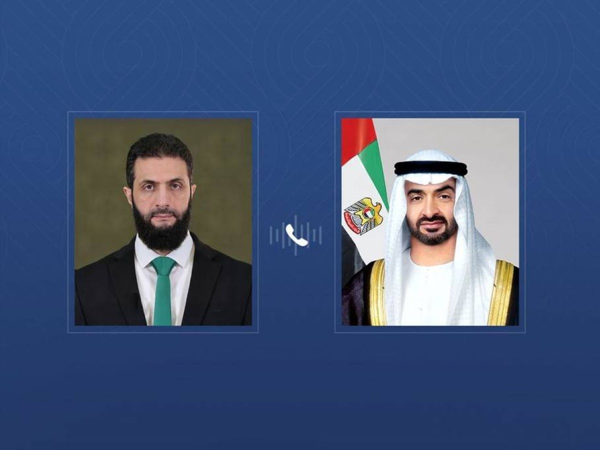 رئيس الدولة يتلقى تهاني عيد الأضحى من الرئيس السوري في اتصال هاتفي مميز 5 رئيس الدولة يتلقى تهاني عيد الأضحى من الرئيس السوري في اتصال هاتفي مميز