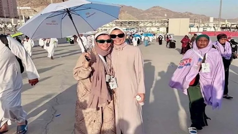 ريهام حجاج وسعد الدين الهلالي: لحظات مميزة خلال أداء مناسك الحج - صور حصرية 5 ريهام حجاج وسعد الدين الهلالي: لحظات مميزة خلال أداء مناسك الحج – صور حصرية
