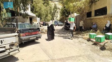 مساعدات سعودية تصل من سوريا إلى السودان: دعم الأسر المحتاجة وتعزيز الصحة والتدريب