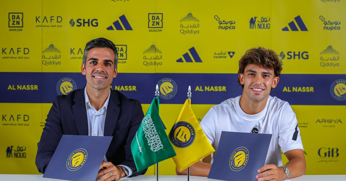 النصر السعودي يعلن رسمياً عن تعاقده مع النجم البرتغالي جواو فيليكس لتعزيز صفوف الفريق