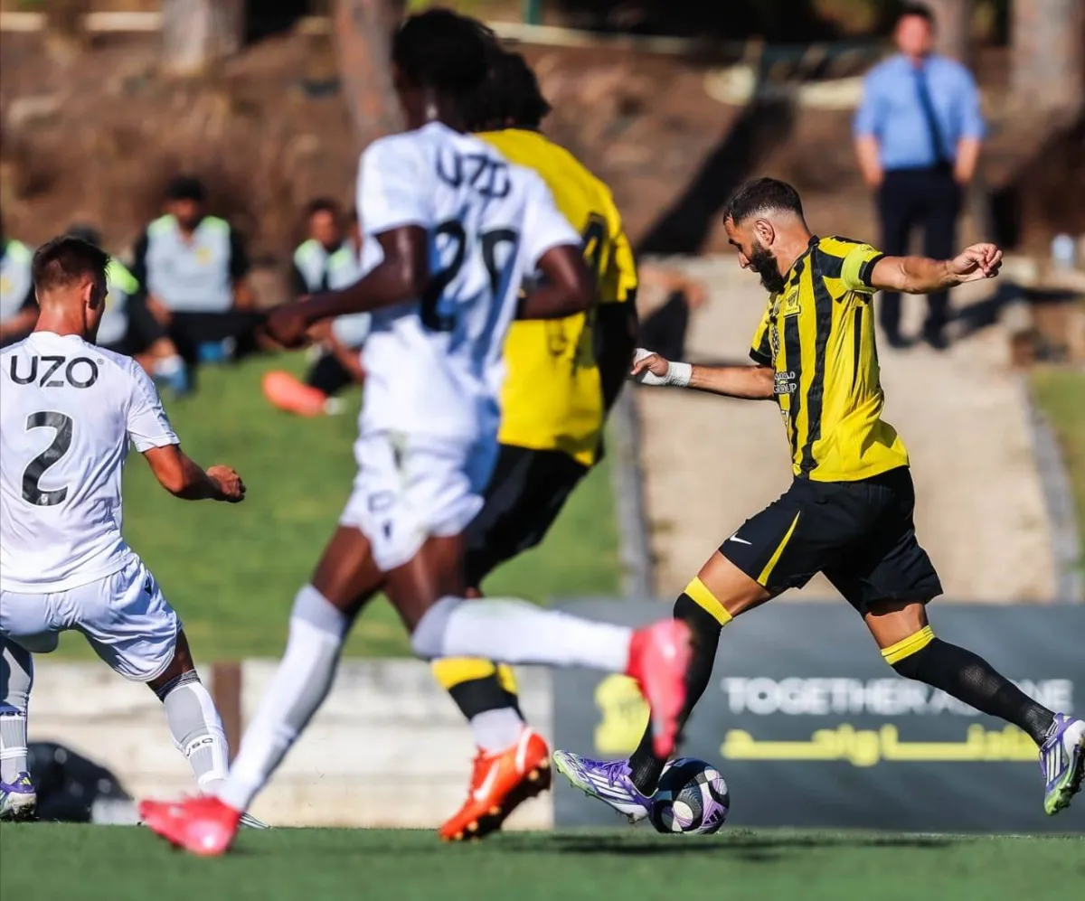 الاتحاد يتعرض لهزيمة قاسية أمام غيماريش البرتغالي بثلاثة أهداف في مباراة ودية