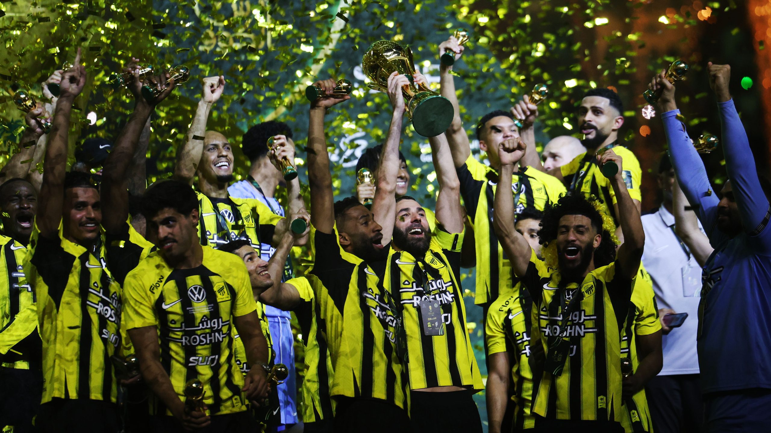 الاتحاد يطلق مشروع فيلم وثائقي يروي قصة موسم بنزيما التاريخي في الدوري والكأس