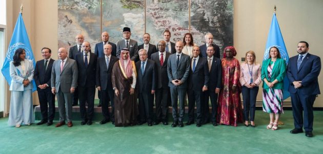 السعودية تعبر عن أملها في أن يسهم "مؤتمر حل الدولتين" في تسريع الاعتراف بالدولة الفلسطينية 1 السعودية تعبر عن أملها في أن يسهم "مؤتمر حل الدولتين" في تسريع الاعتراف بالدولة الفلسطينية