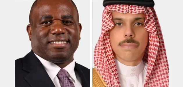 السعودية وبريطانيا تتباحثان حول التطورات الإقليمية والدولية عبر اتصال هاتفي 1 السعودية وبريطانيا تتباحثان حول التطورات الإقليمية والدولية عبر اتصال هاتفي