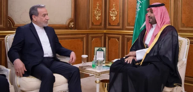 بن سلمان يستقبل عراقجي: السعودية تعزز الحوار كحل للخلافات الإقليمية 1 بن سلمان يستقبل عراقجي: السعودية تعزز الحوار كحل للخلافات الإقليمية